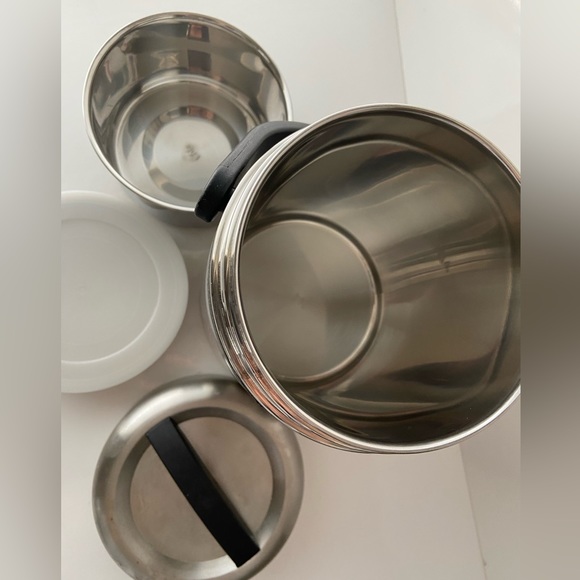 Stainless steel lunch box multiple layer dual compartment rice soup bowl thermos - Picture 3 of 7